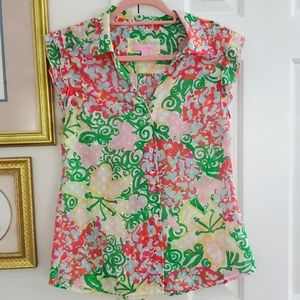 Lily pulitzer summer top